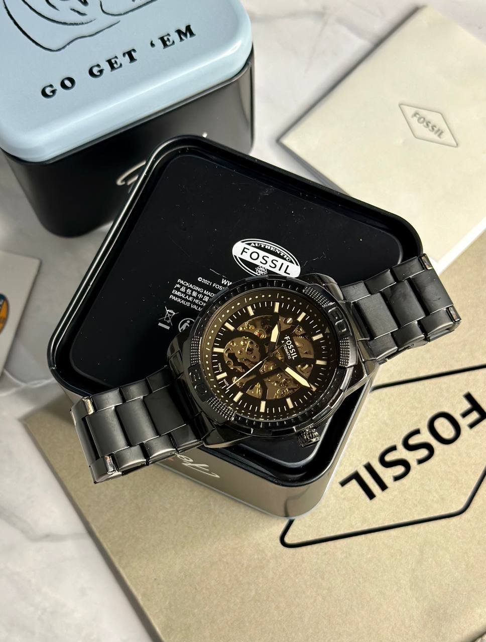 Fossil Bronson (black gold)