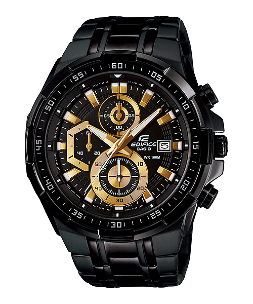 Edifice Full Black Metal Watch
