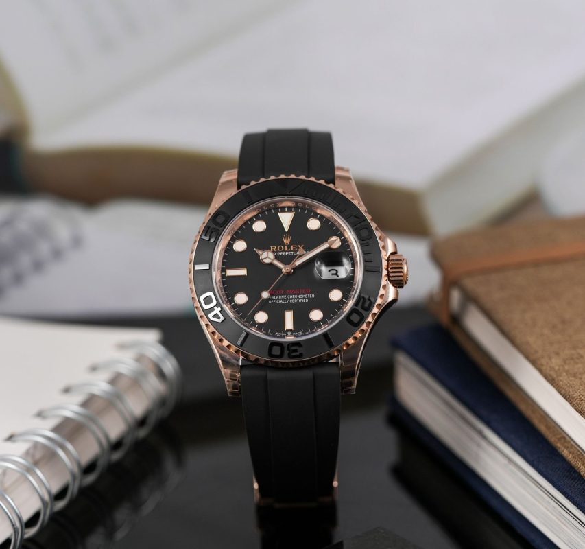 ROLEX YACHMASTER ROSEGOLD VIRAT KOHLI