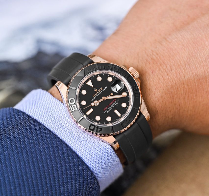 ROLEX YACHMASTER ROSEGOLD VIRAT KOHLI
