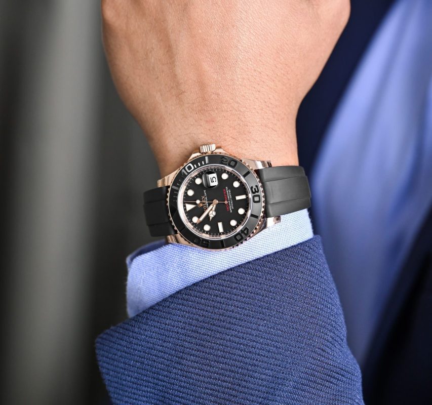 ROLEX YACHMASTER ROSEGOLD VIRAT KOHLI