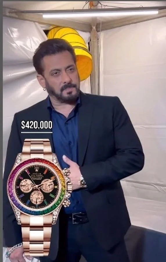 ROLEX RAINBOW ROSE GOLD SALMAN KHAN