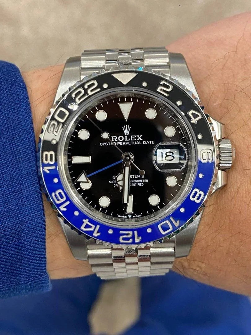 ROLEX GMT MASTER 2 BATMAN JOHN CENA