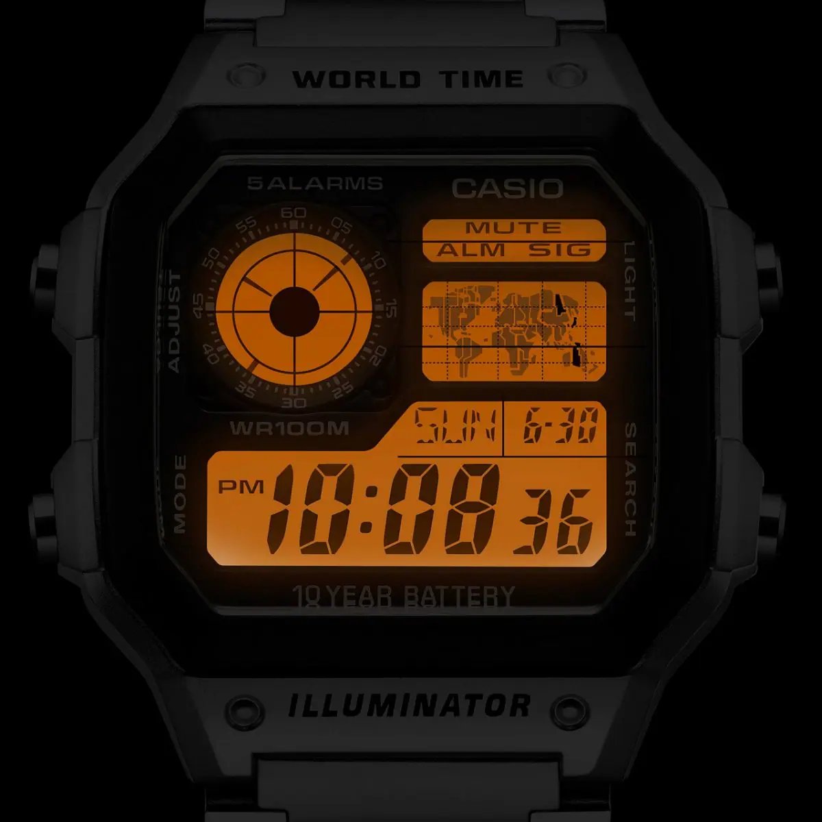 Casio illuminatorAE-1200WHD-1AV