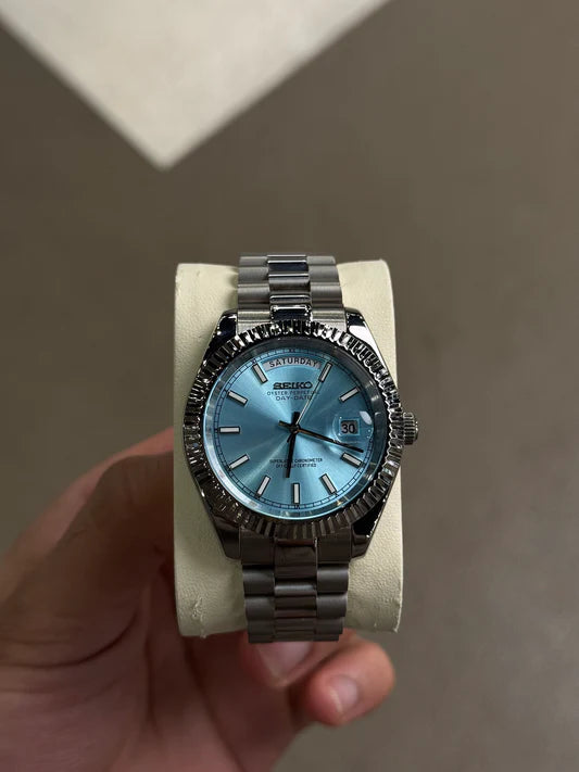 Seiko Oyster Perpetual Day Date Tiffany Blue Dial