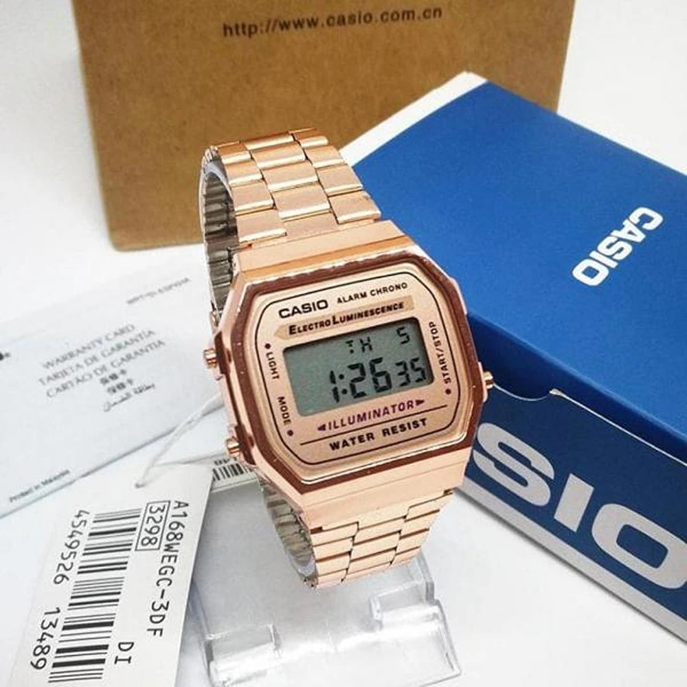 Casio Vintage Illuminator Rose Gold