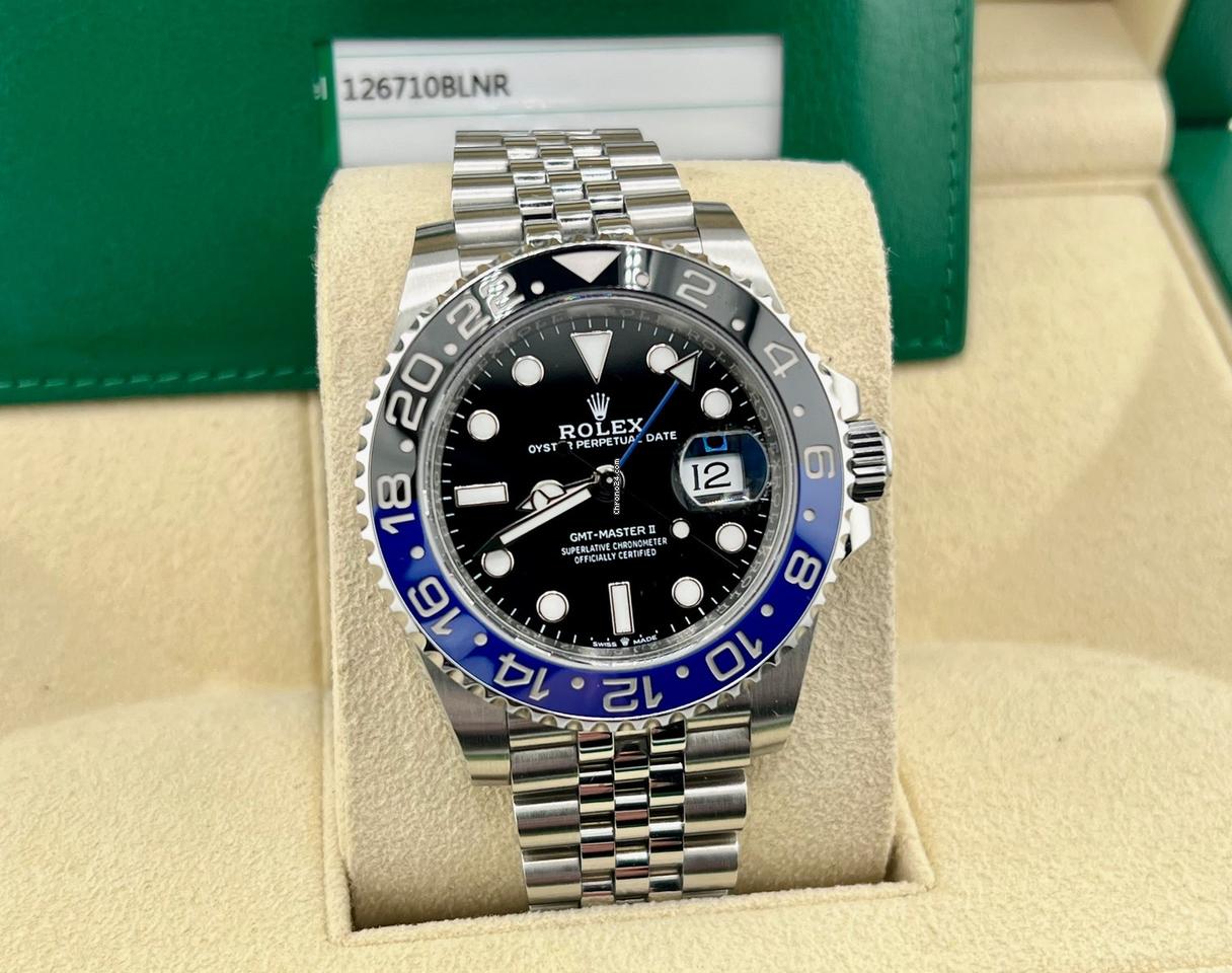 ROLEX GMT MASTER 2 BATMAN JOHN CENA