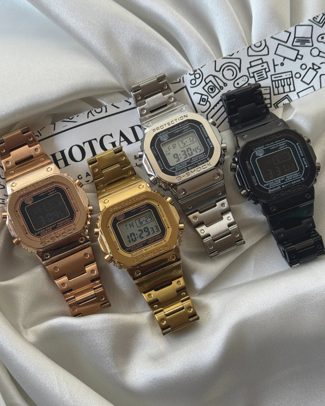 G-shock Stainless rose gold watch