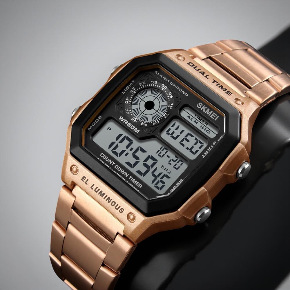 Casio illuminator AE-1200-WHD-1AV - Rose Gold