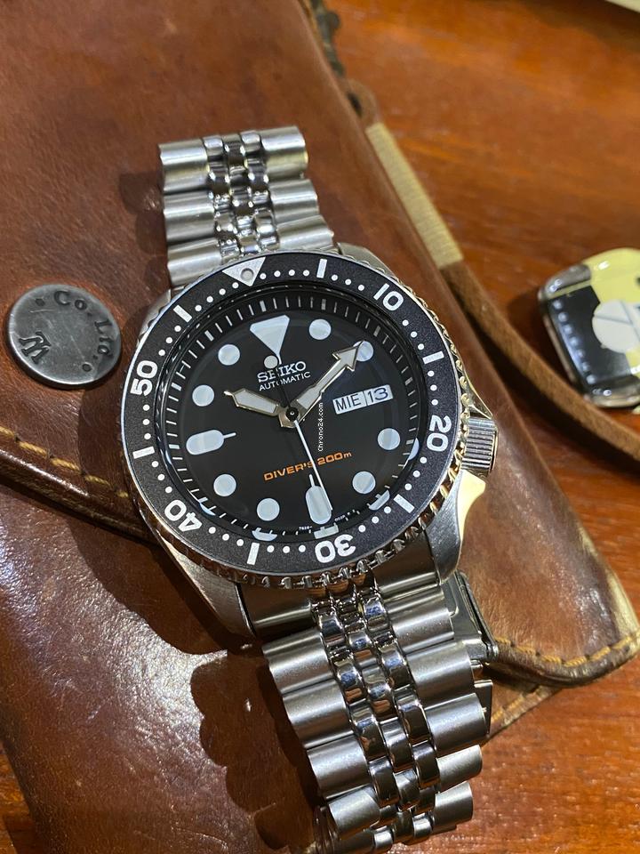Seiko Skx007 Black Dial Watch