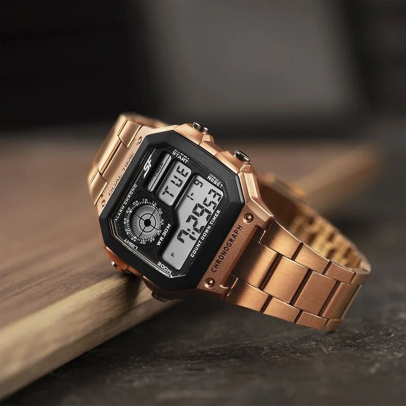 Casio illuminator AE-1200-WHD-1AV - Rose Gold