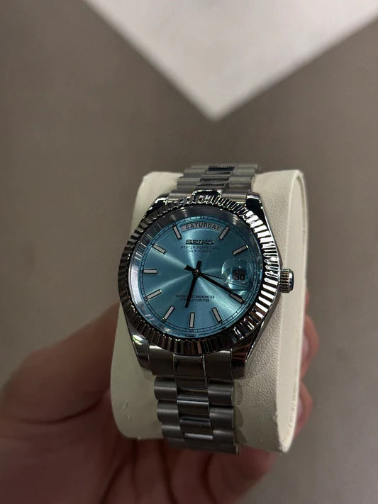 Seiko Oyster Perpetual Day Date Tiffany Blue Dial