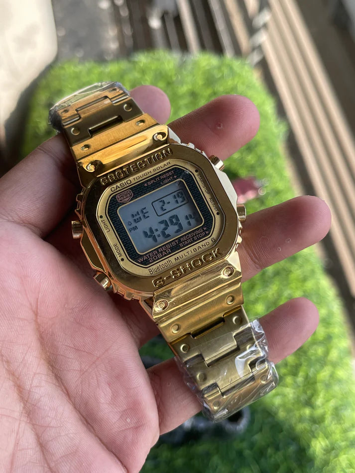 G-shock Stainless gold watch