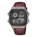 Casio AE-1200 Illuminator Light Brown - J1234