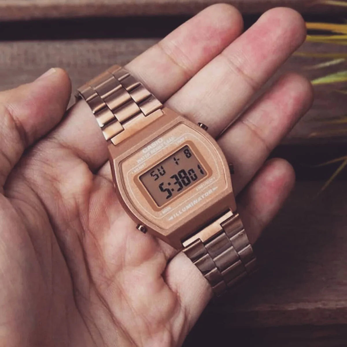 Casio Vintage Illuminator Rose Gold