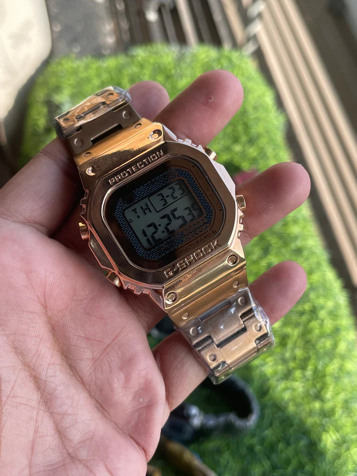 G-shock Stainless rose gold watch