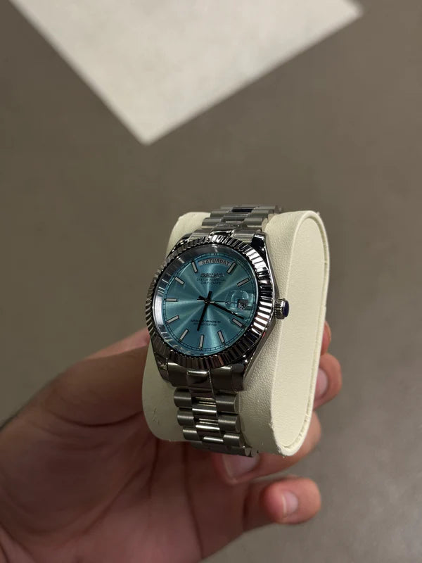 Seiko Oyster Perpetual Day Date Tiffany Blue Dial