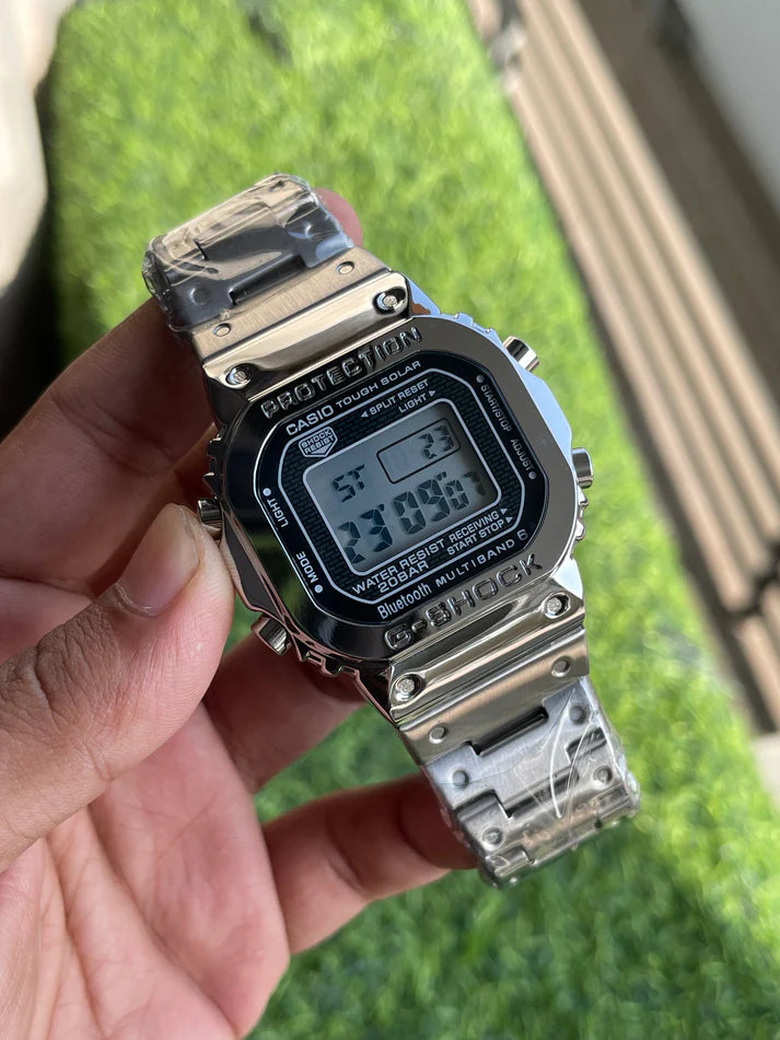 G-shock Stainless Steel Silver Allu Arjun watch