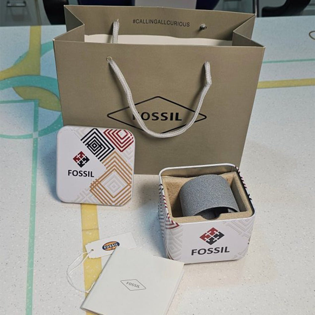 Fossil Black White Dial Ladies Watch