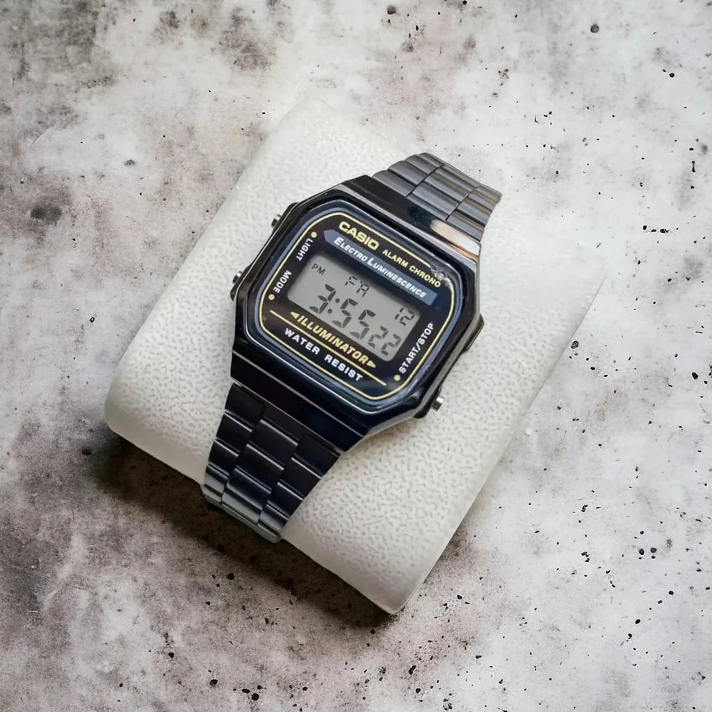 Casio Vintage Illuminator Black