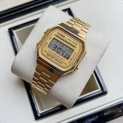 Casio Vintage Illuminator Gold