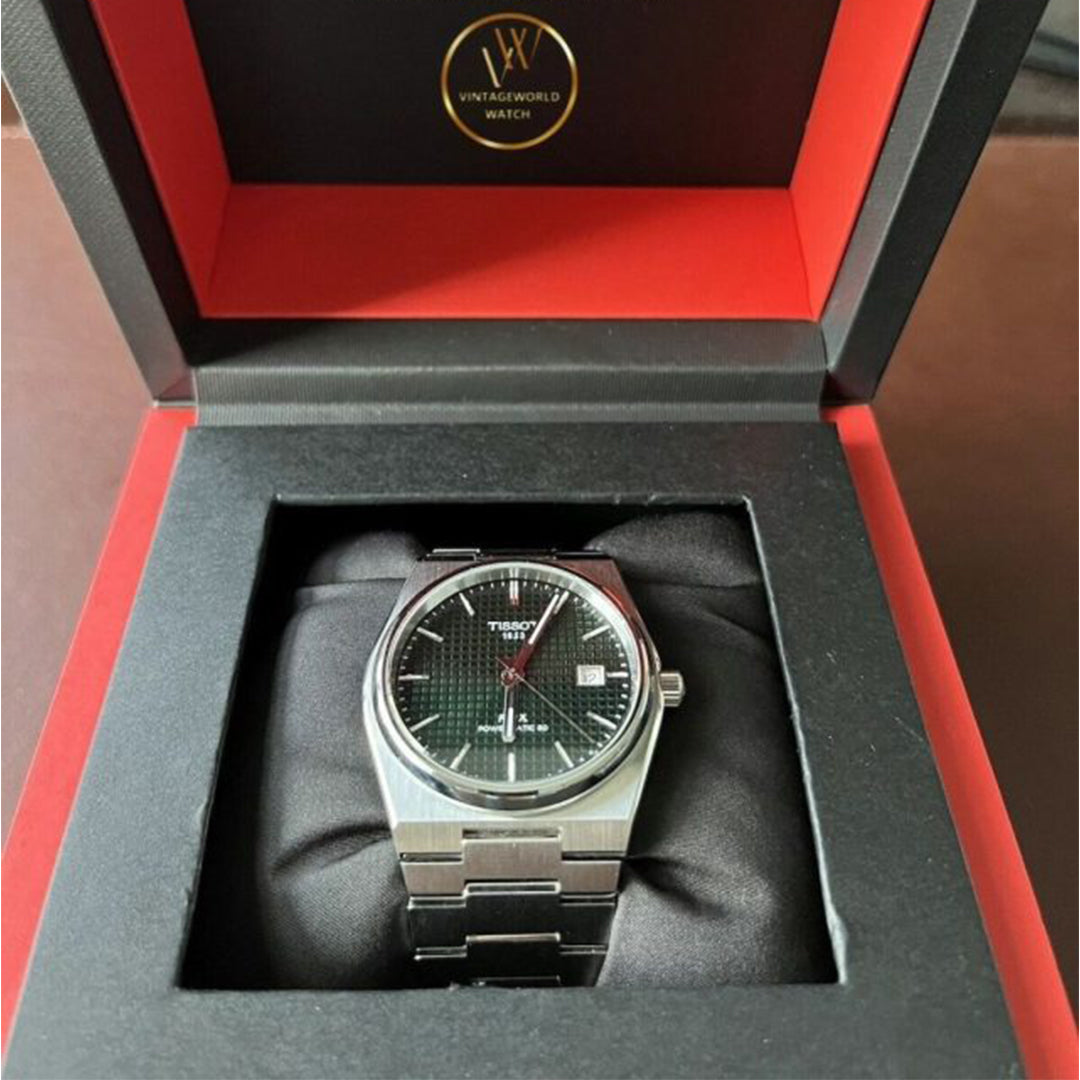 Tissot Prx Premium Stainless Steel Green Dial