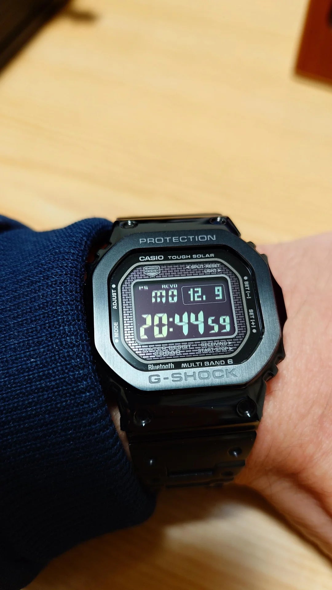 G-shock Stainless black  watch
