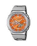 G shock GM-2110D (silver/orange)