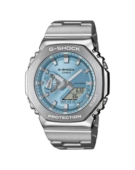 G shock GM-2110D (silver/ sky-blue)
