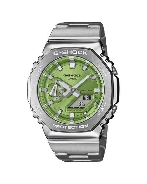 G shock GM-2110D (silver/green)