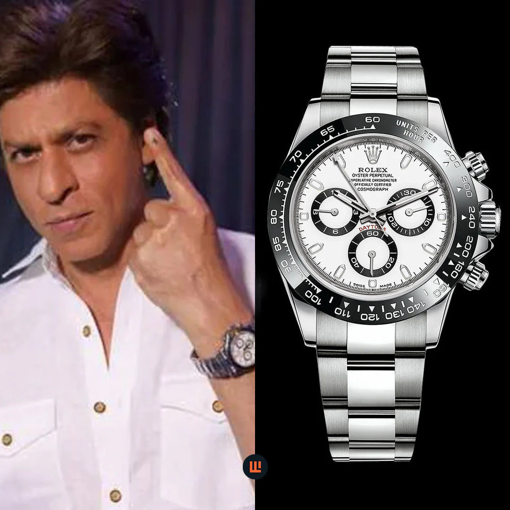 Rolex Daytona Panda shahrukh khan watch