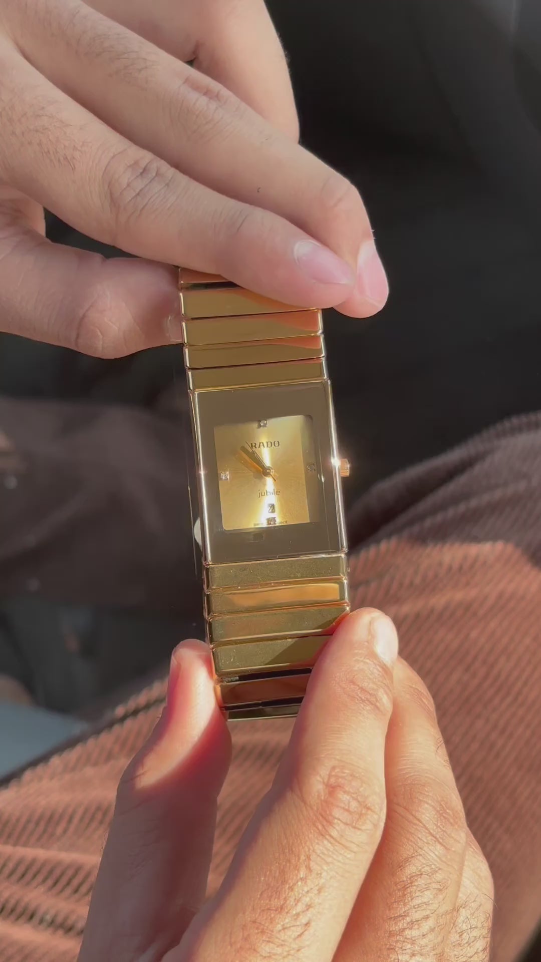 Rado Jubile Ceramic Watch Full Gold