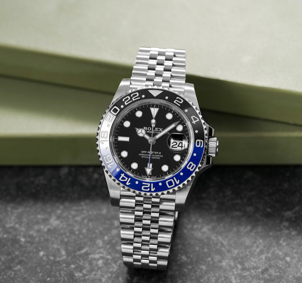 ROLEX GMT MASTER 2 BATMAN JOHN CENA