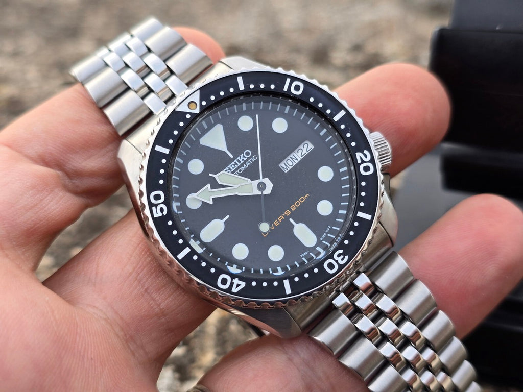 Seiko Skx007 Black Dial Watch