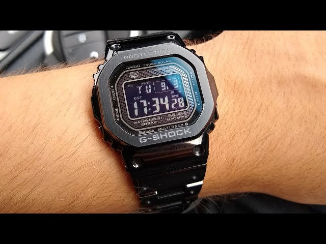 G-shock Stainless black  watch